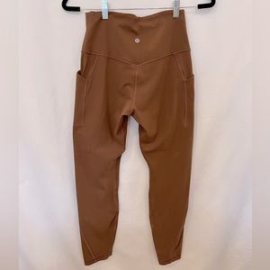 Lululemon Align High Rise Leggings 25” w/ Pockets Size 8